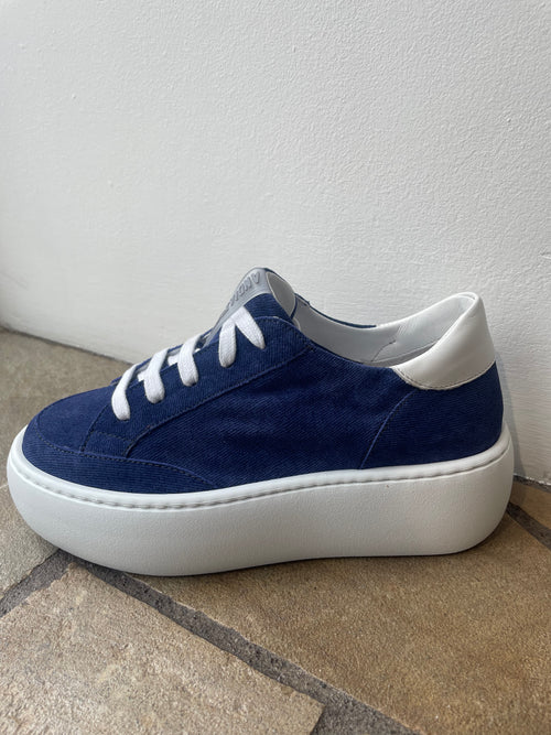 ANDIA FORA IZAR SUEDE JEAN BLU