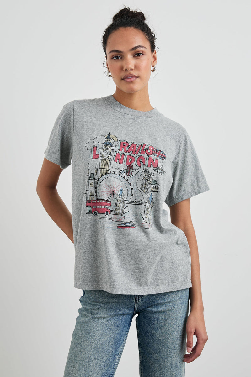 Rails Boyfriend T-Shirt graphic tee