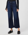 Paige Anessa Wide Leg Jean in Starboard