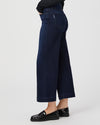 Paige Anessa Wide Leg Jean in Starboard