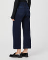 Paige Anessa Wide Leg Jean in Starboard