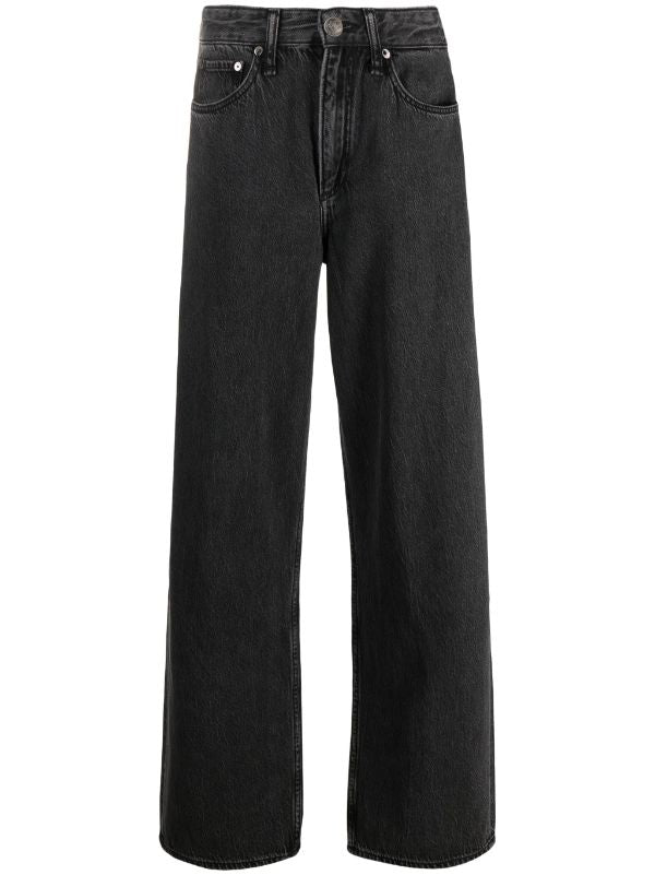 Rag & bone jet black Logan jeans