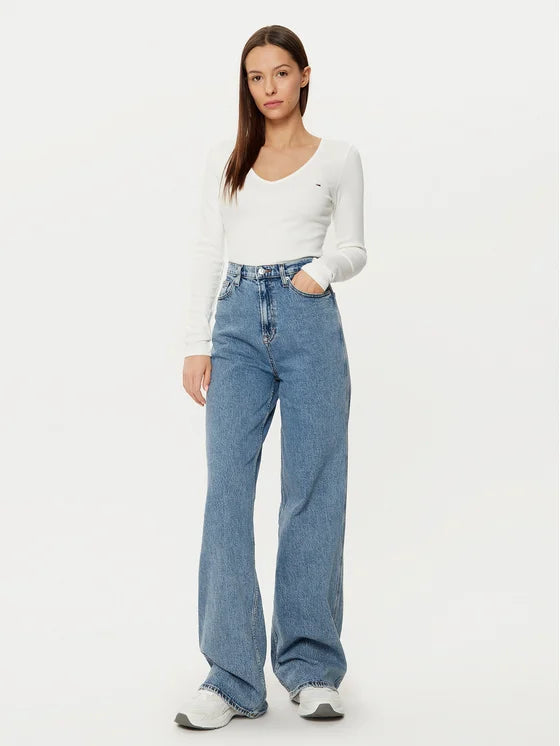 Tommy Jeans Claire High Rise Wide Leg Jean