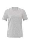 Yaya Basic Crewneck T-Shirt - Grey