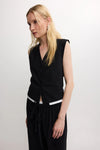 Jane Lushka Kay Vest - Black