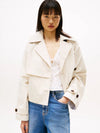 Tommy Jeans Cropped Trench Jacket