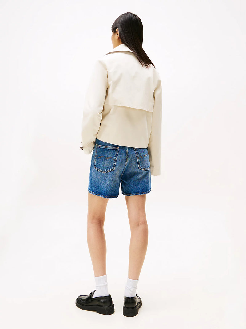 Tommy Jeans Cropped Trench Jacket