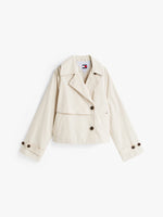 Tommy Jeans Cropped Trench Jacket