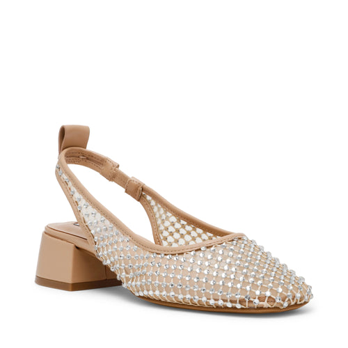 Steve Madden Smitten Heel - Nude Mesh