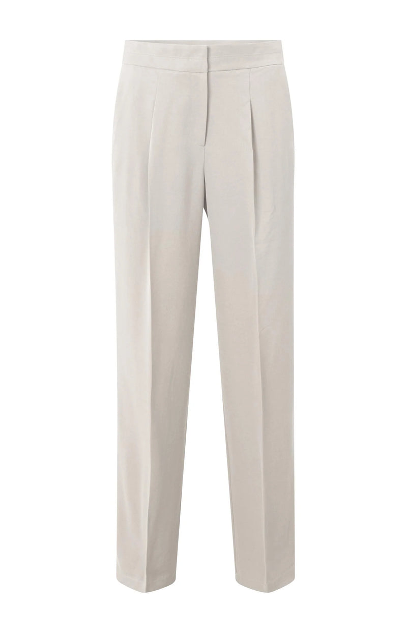 Yaya High Waist Wide Trouser