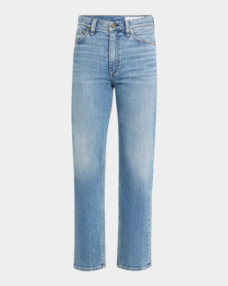 Rag & Bone Harlow Mid Rise Straight Ankle Jean