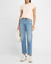 Rag & Bone Harlow Mid Rise Straight Ankle Jean