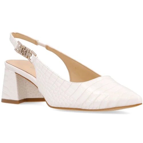 Guess Croc Slingback - White