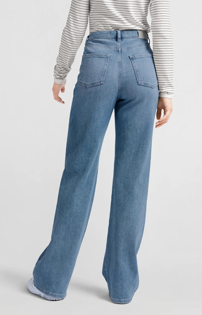 Yaya Wide Leg Denim Jean