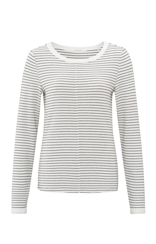 Yaya Striped Long Sleeve Top