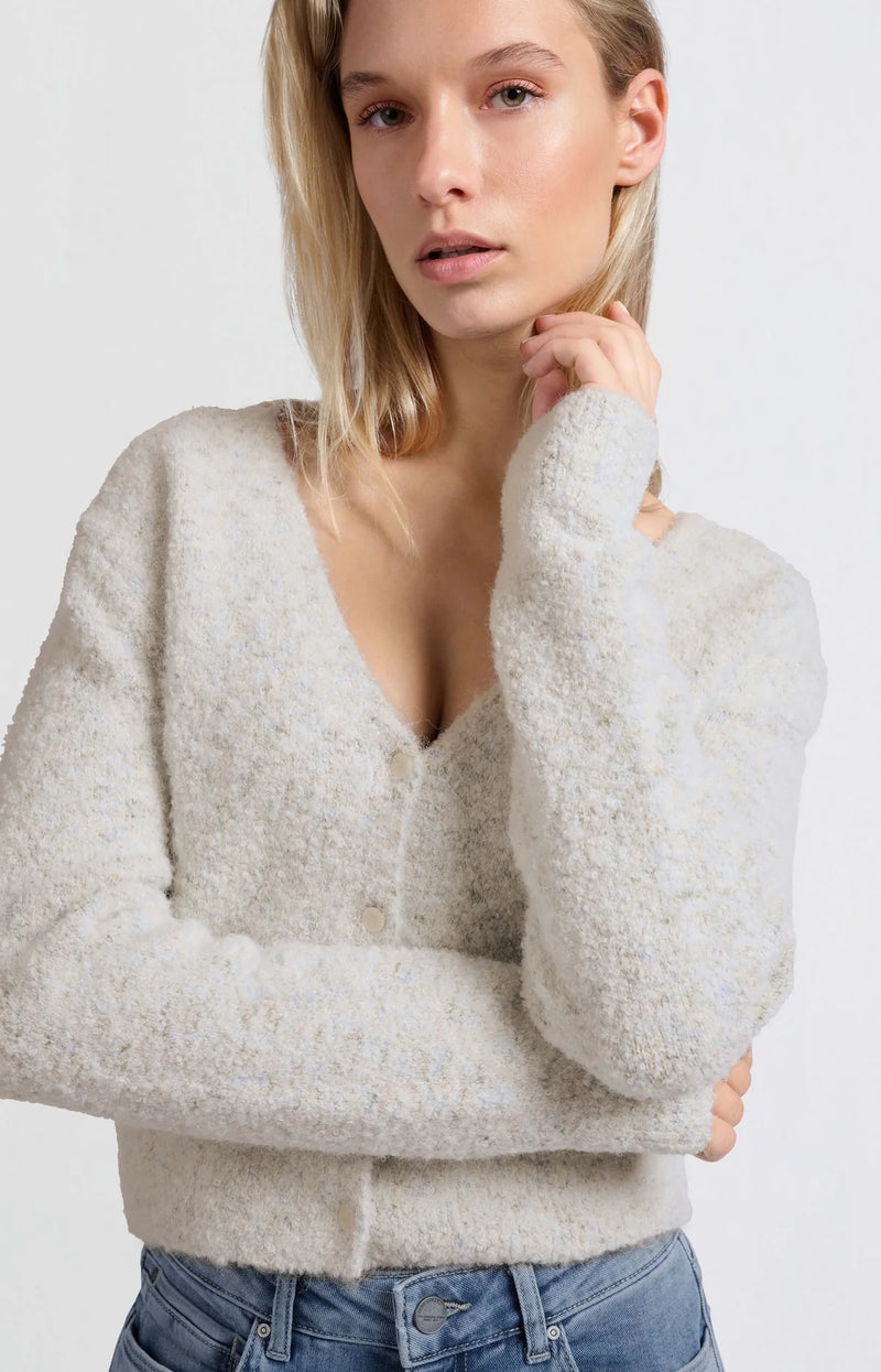 Yaya Boucle Cardigan