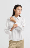 Yaya White Blouse - Button Detailing