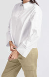 Yaya White Blouse - Button Detailing