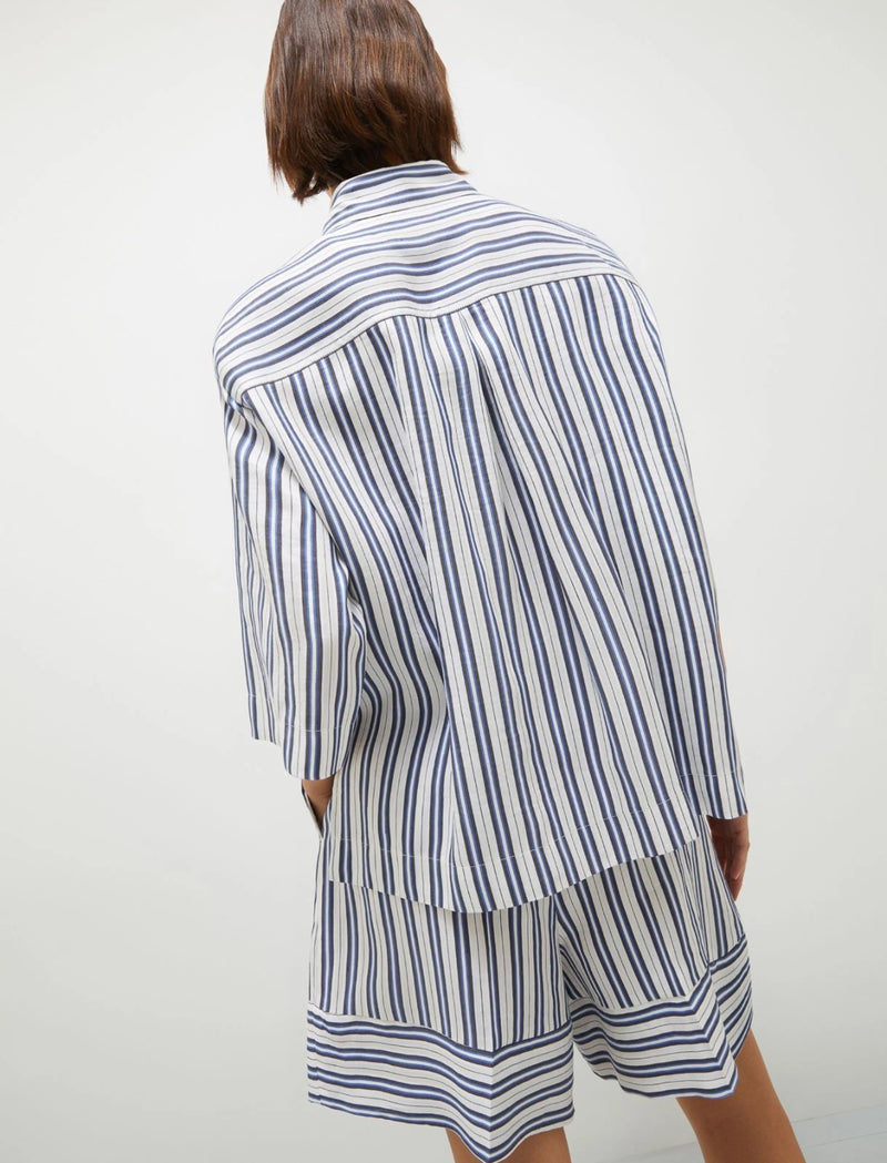 Marella Manna Striped Short Sleeve Shirt