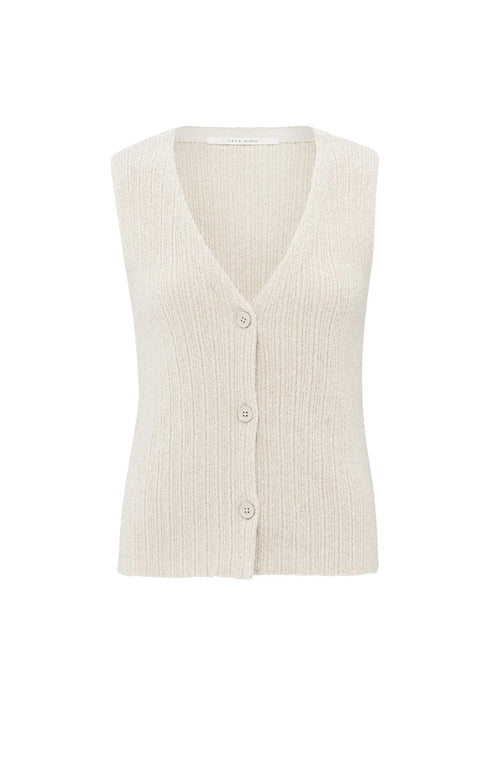 Yaya Ribbed Texture Gilet