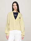 Tommy Jeans Cardigan - Yellow