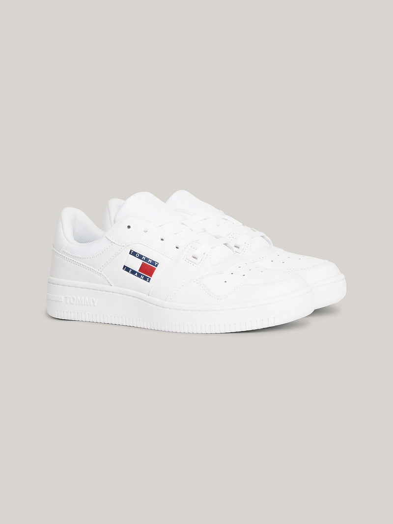 Tommy Jeans Retro Basket Trainer - White