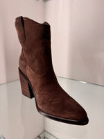 Guess Brown Suede Cowboy Boot