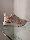 Guess Pink Logo Platform Trainer