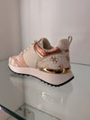 Guess Pink Logo Platform Trainer