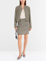 Marccain Soft flowing blouson jacket