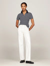 Tommy Hilfiger Breton desert sky/Ecru polo t-shirt