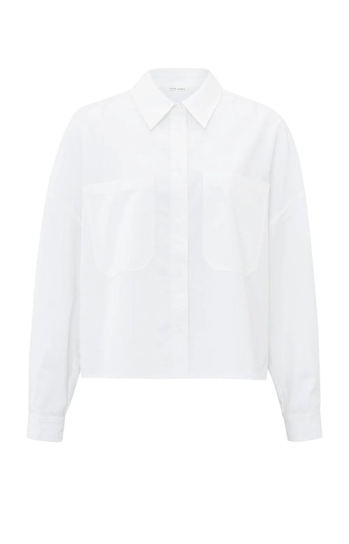 Yaya Batwing Shirt - White