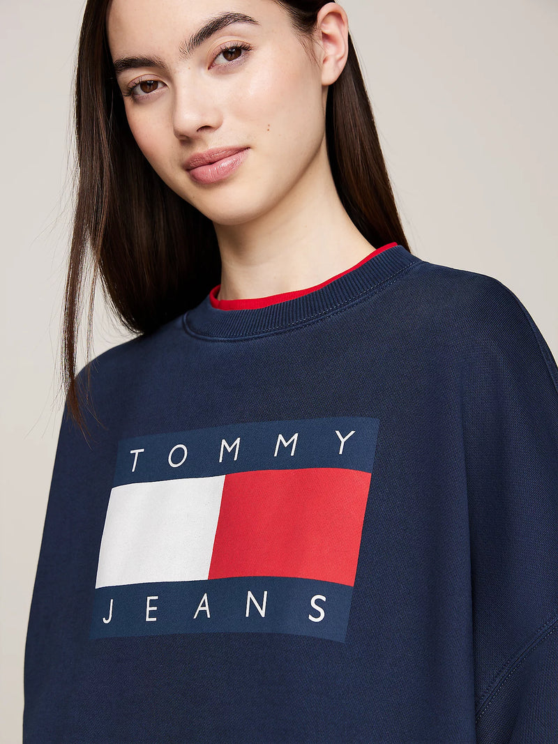 Tommy Jeans Flag Oversized sweater