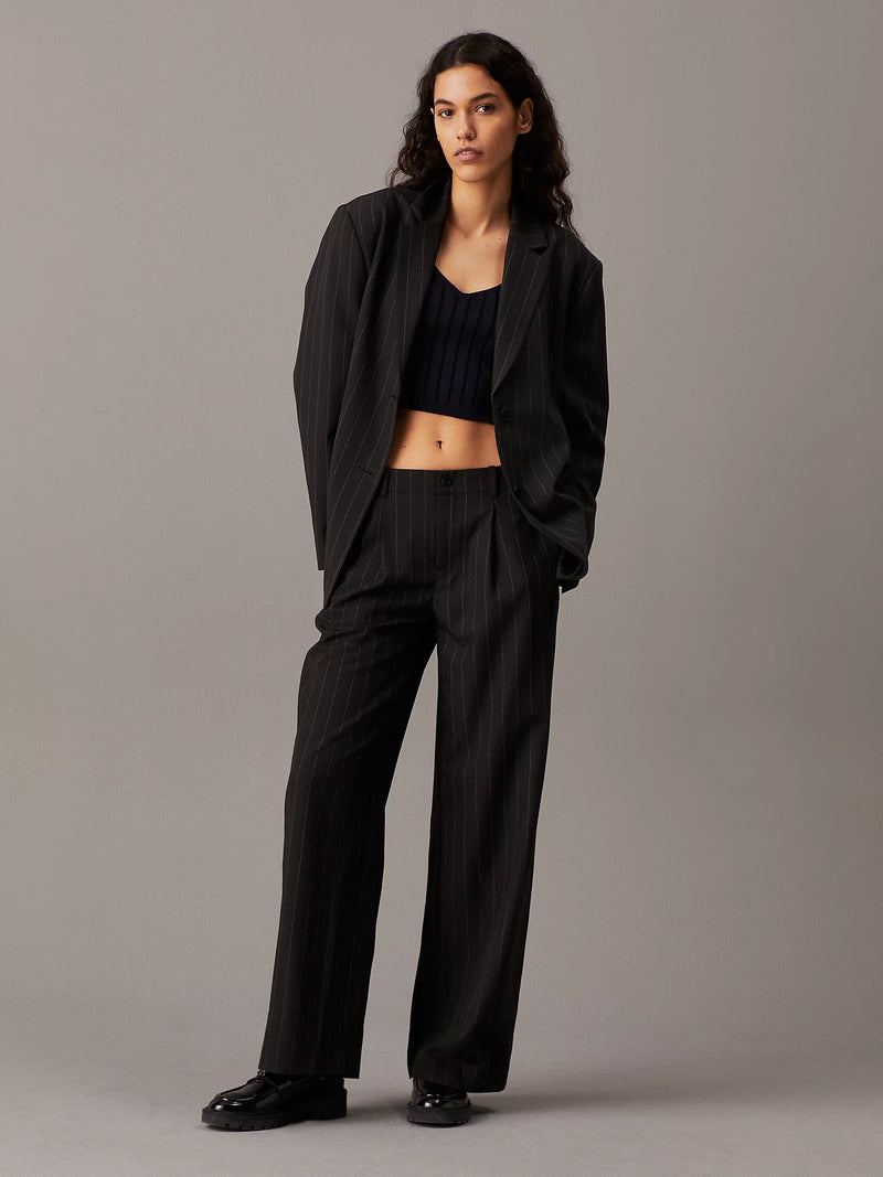 Calvin Klein Soft Pinstripe Trouser