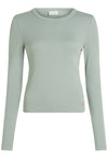 Calvin Klein Long Sleeve Ribbed Top