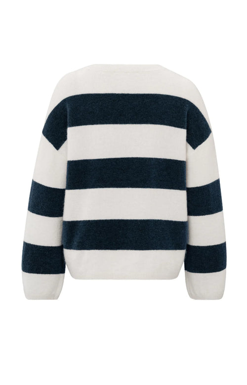 Yaya Oversized Striped Sweater