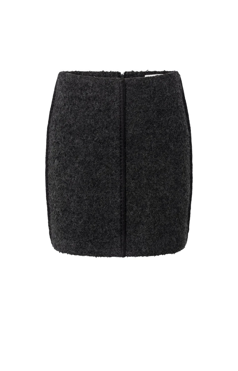 Yaya Grey Mini Skirt