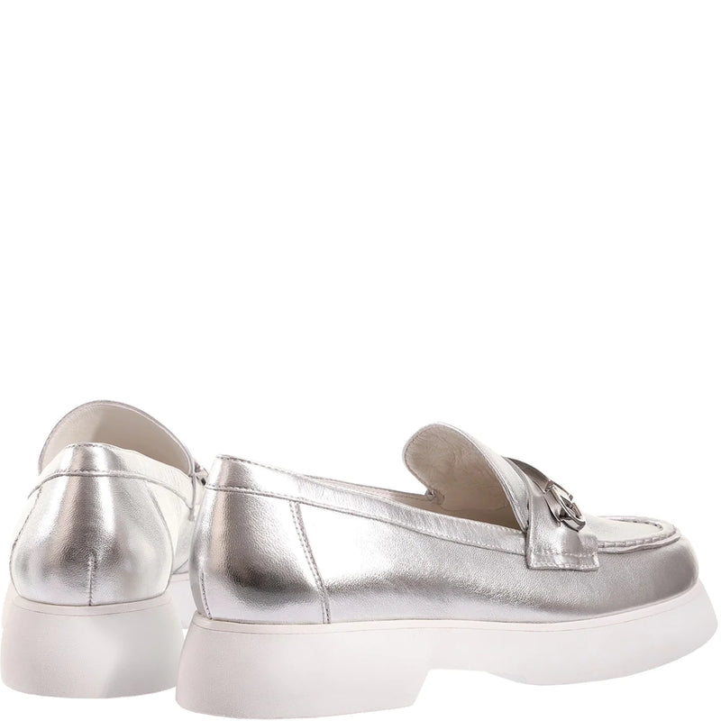 Högl Silver Platform Loafer