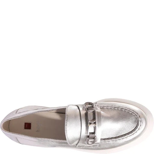 Högl Silver Platform Loafer