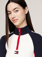 Tommy Jeans ribbed colour block sweater